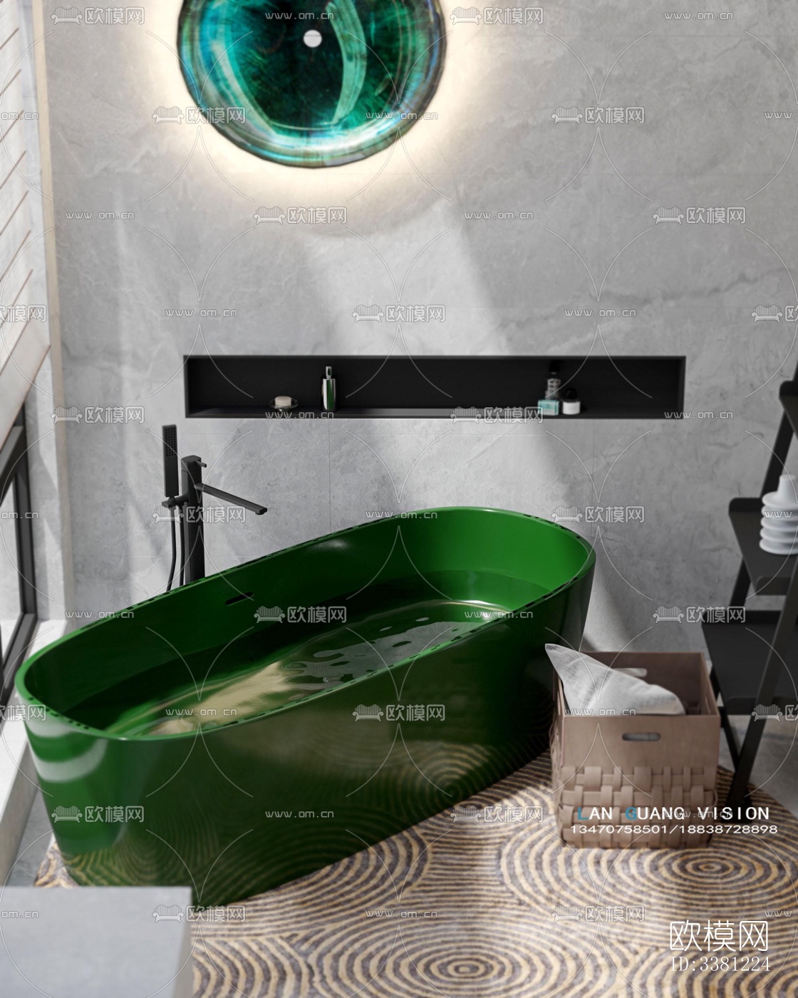 现代别墅效果图下载（渲染图8）