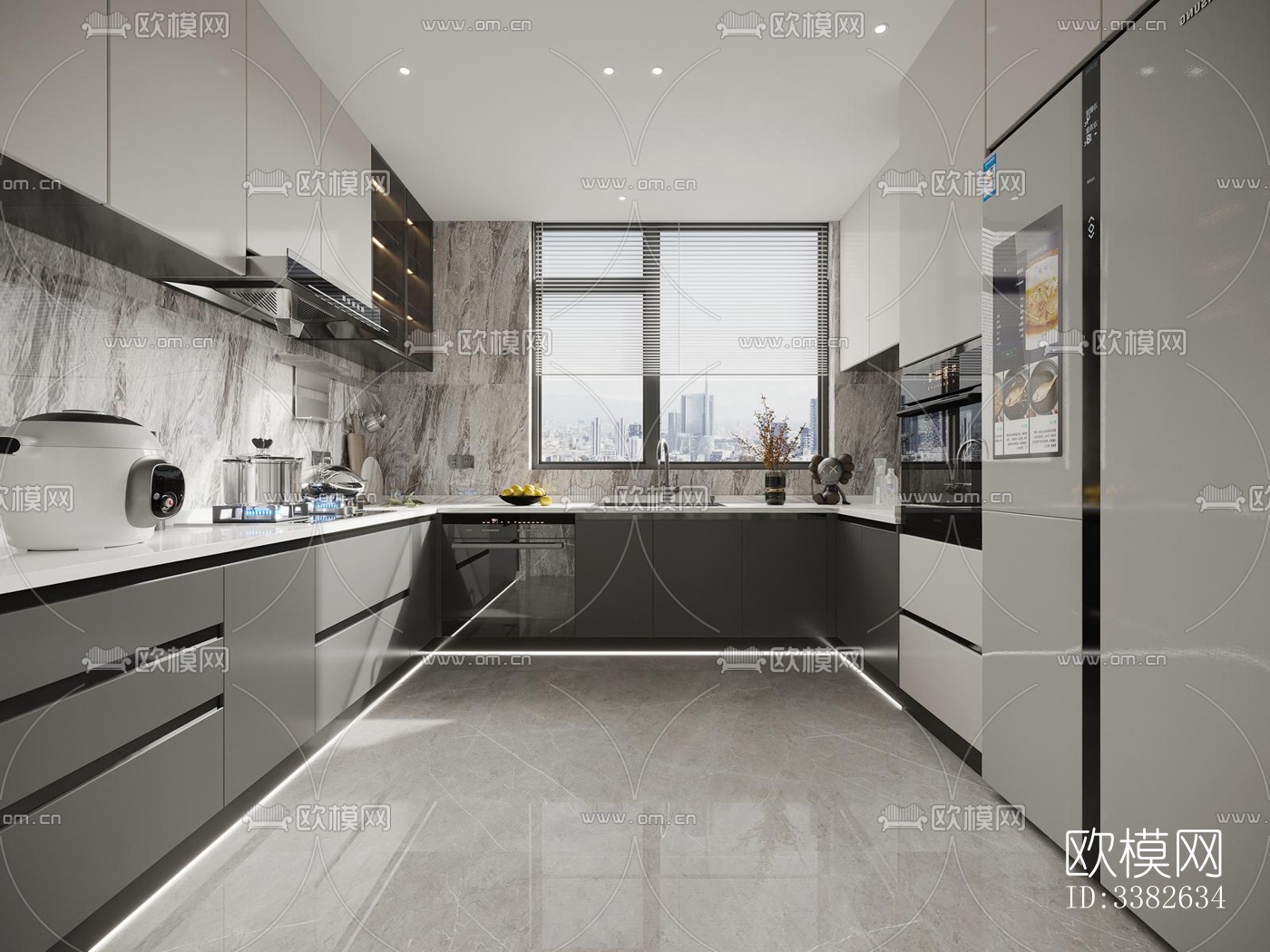 现代别墅效果图下载（渲染图5）