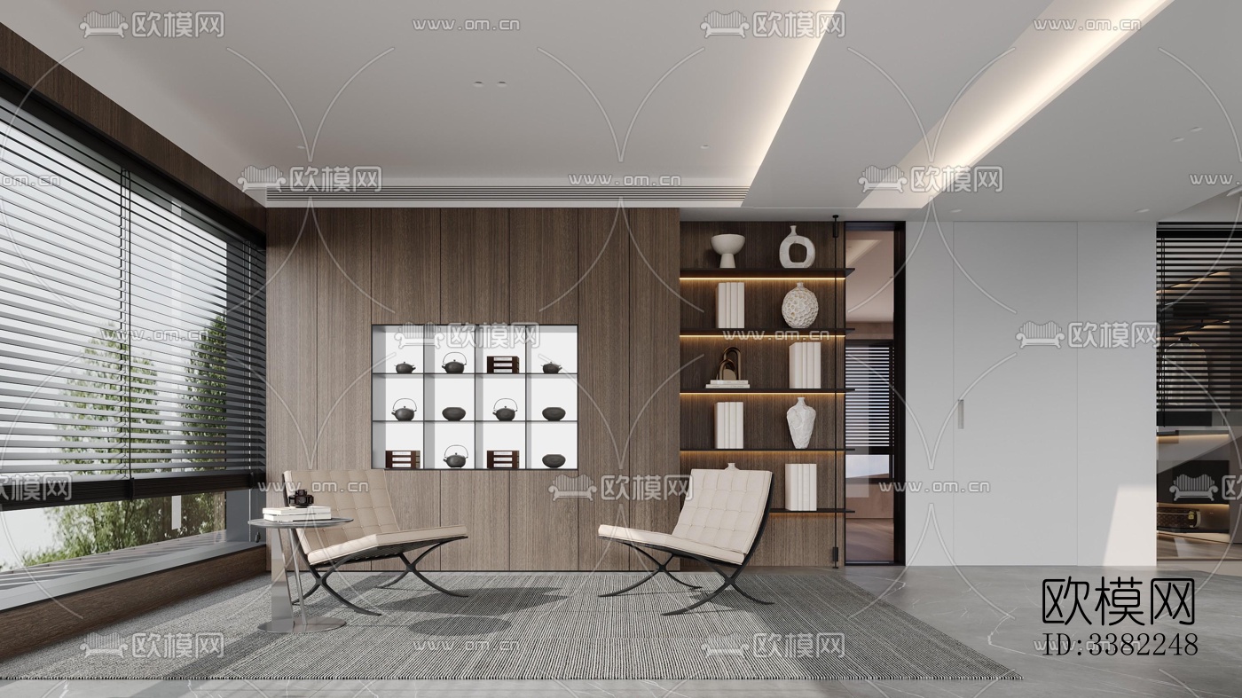 现代别墅效果图下载（渲染图9）