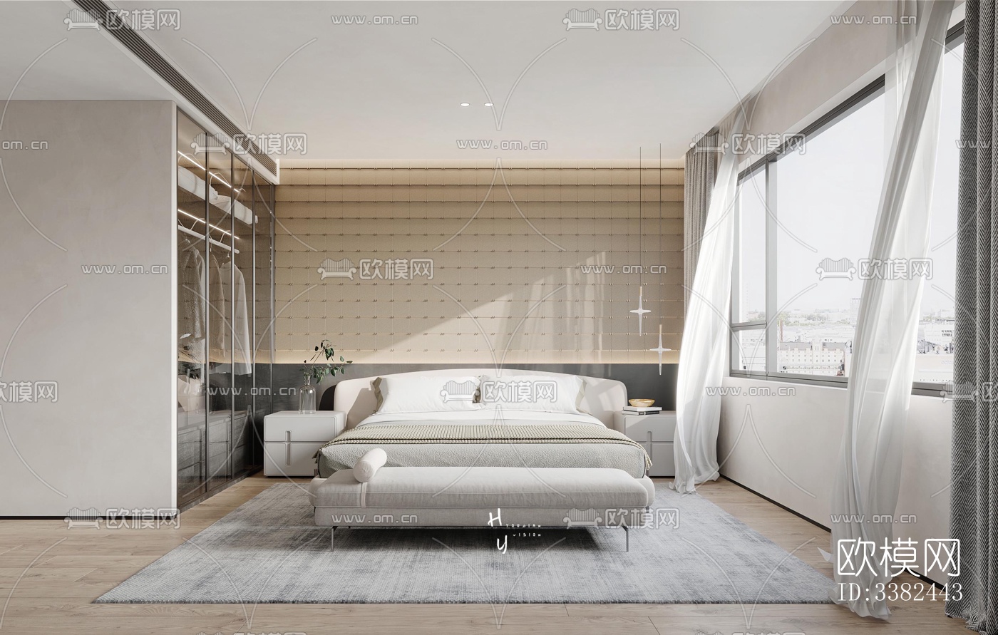 现代别墅效果图下载（渲染图15）