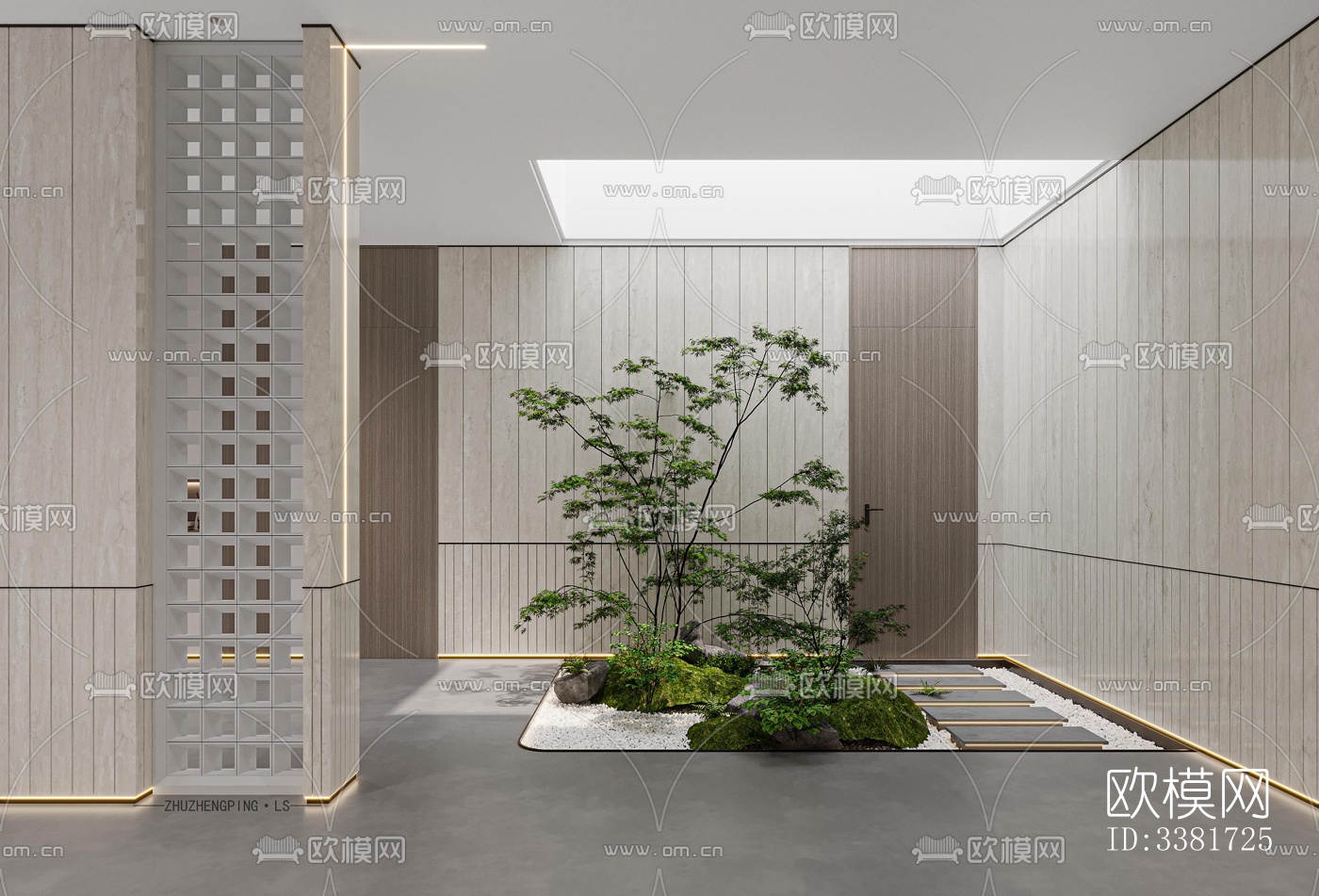 现代别墅效果图下载（渲染图6）