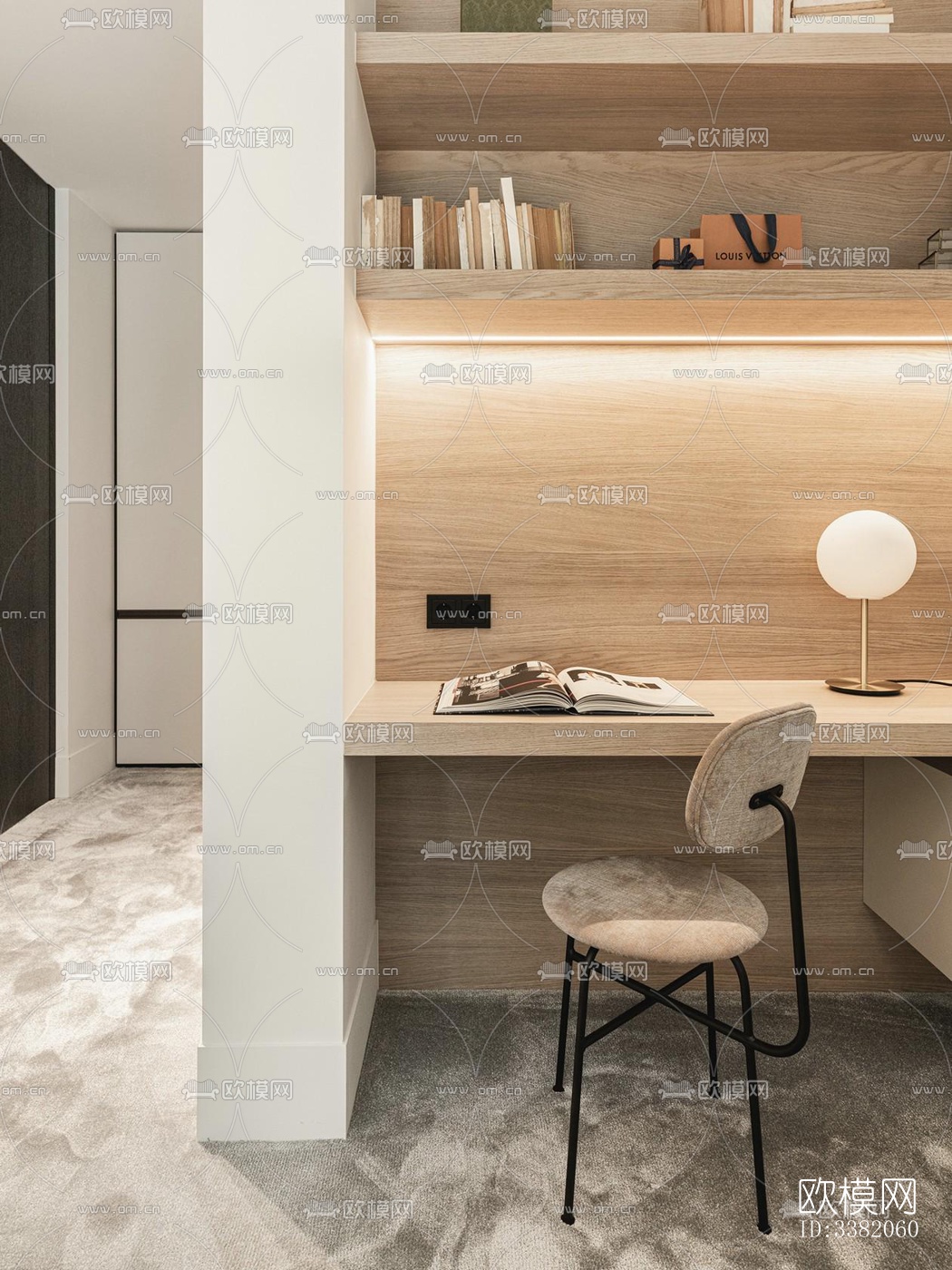 现代别墅效果图下载（渲染图4）