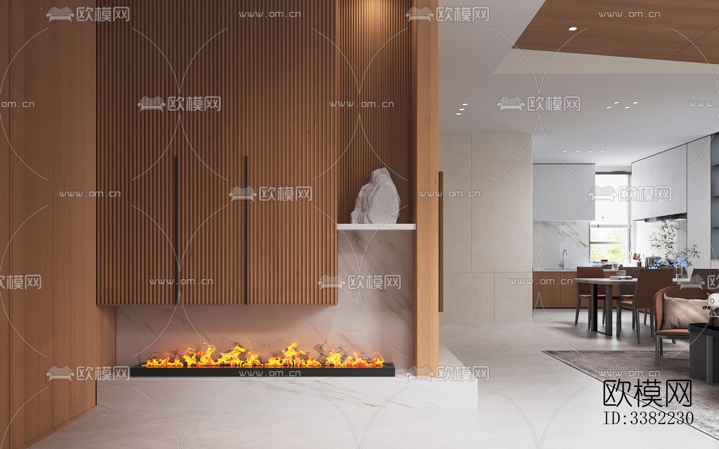 现代别墅效果图下载（渲染图1）