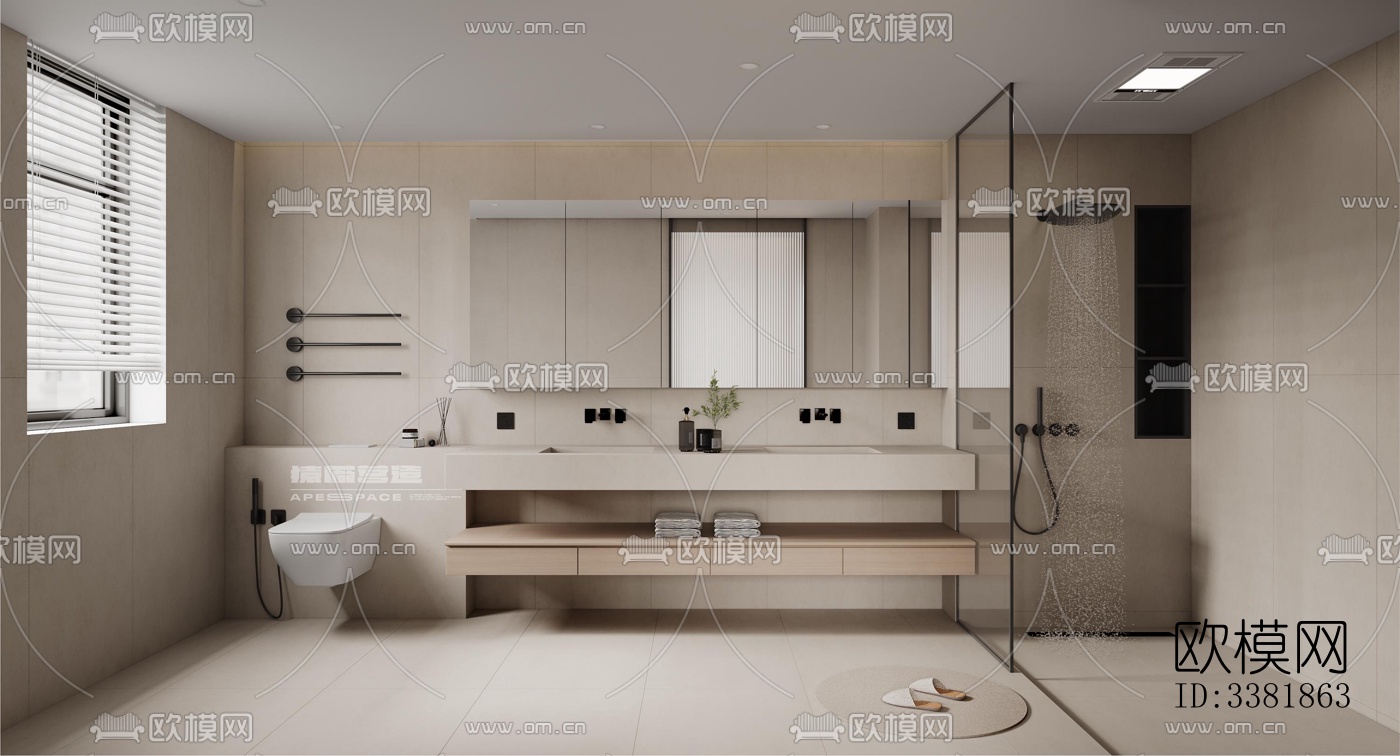 现代别墅效果图下载（渲染图6）