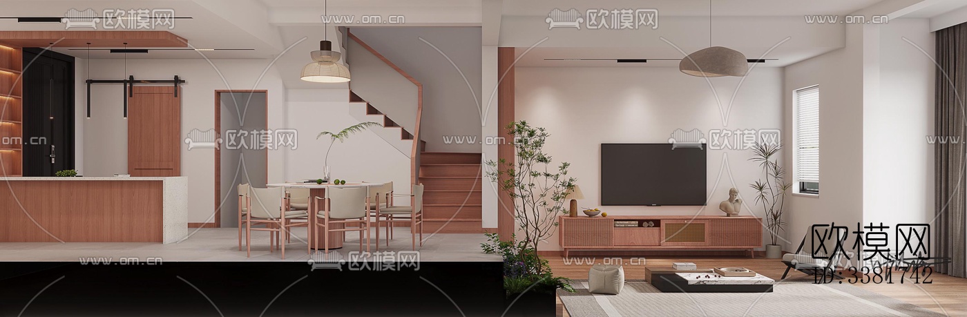 现代别墅效果图下载（渲染图5）