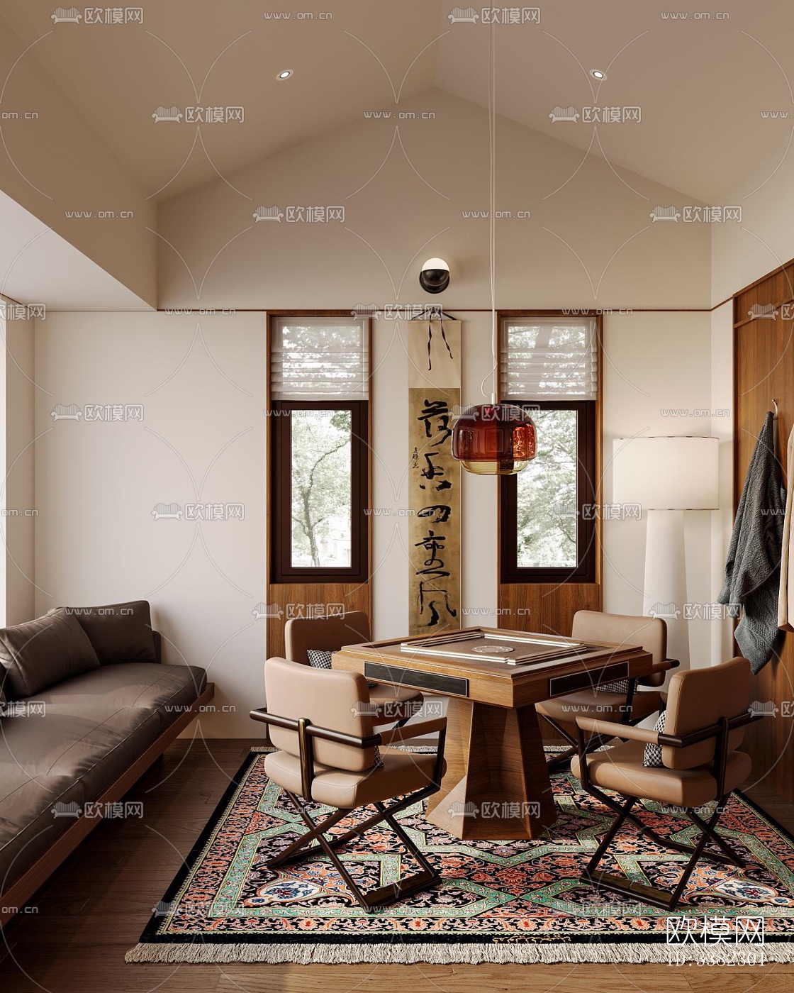 现代别墅效果图下载（渲染图4）