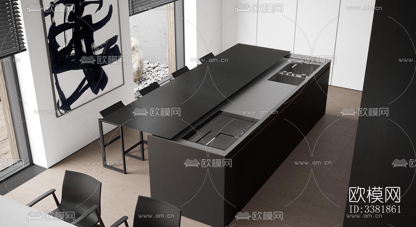 现代别墅效果图下载（渲染图15）