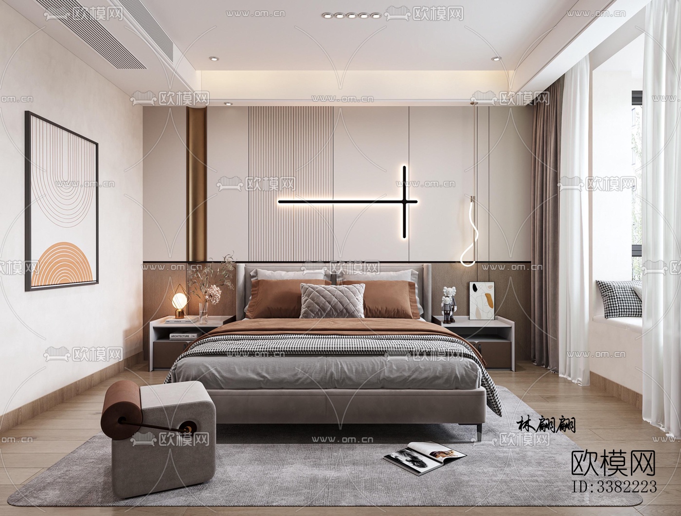 现代别墅效果图下载（渲染图2）