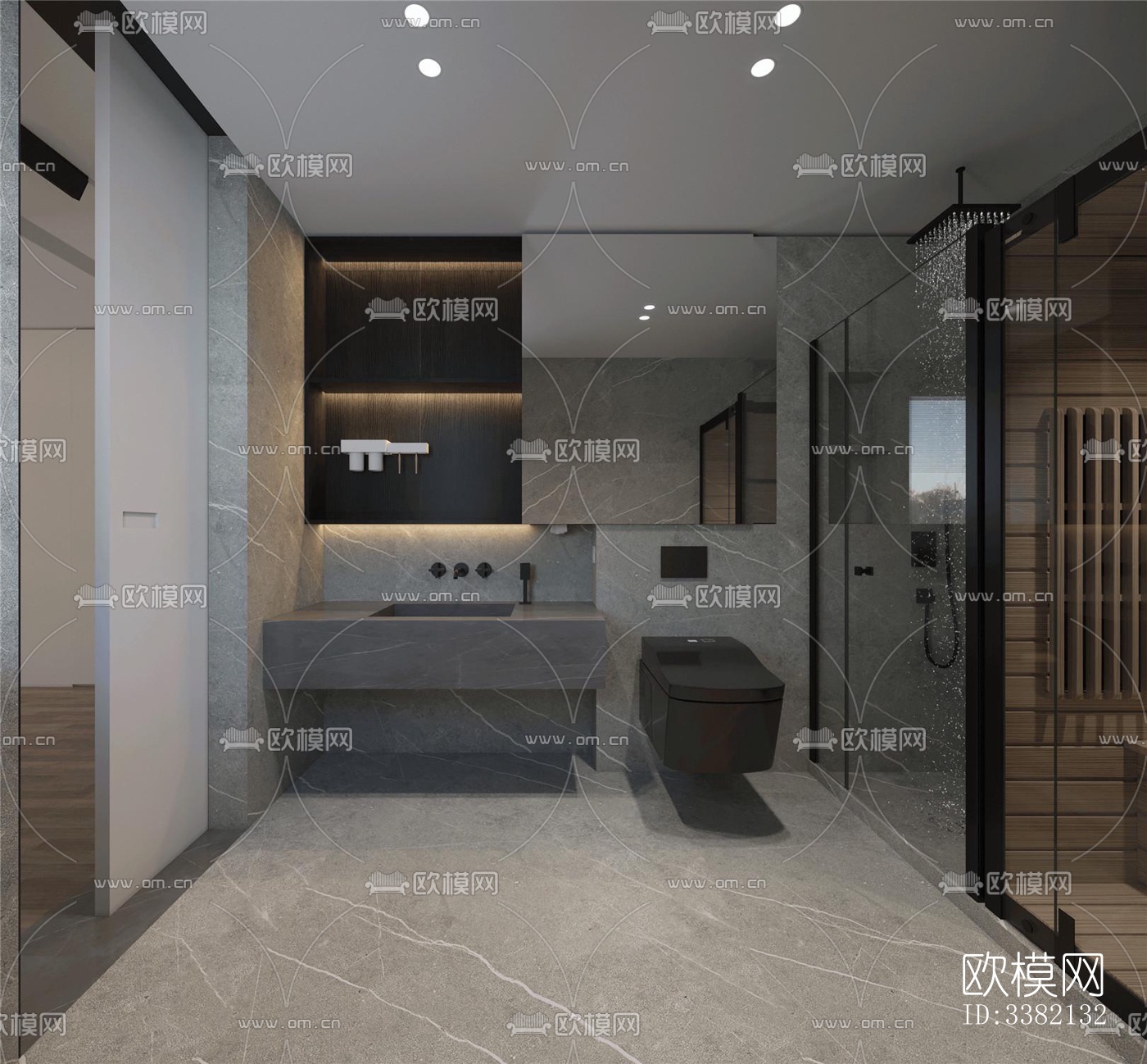 现代别墅效果图下载（渲染图15）