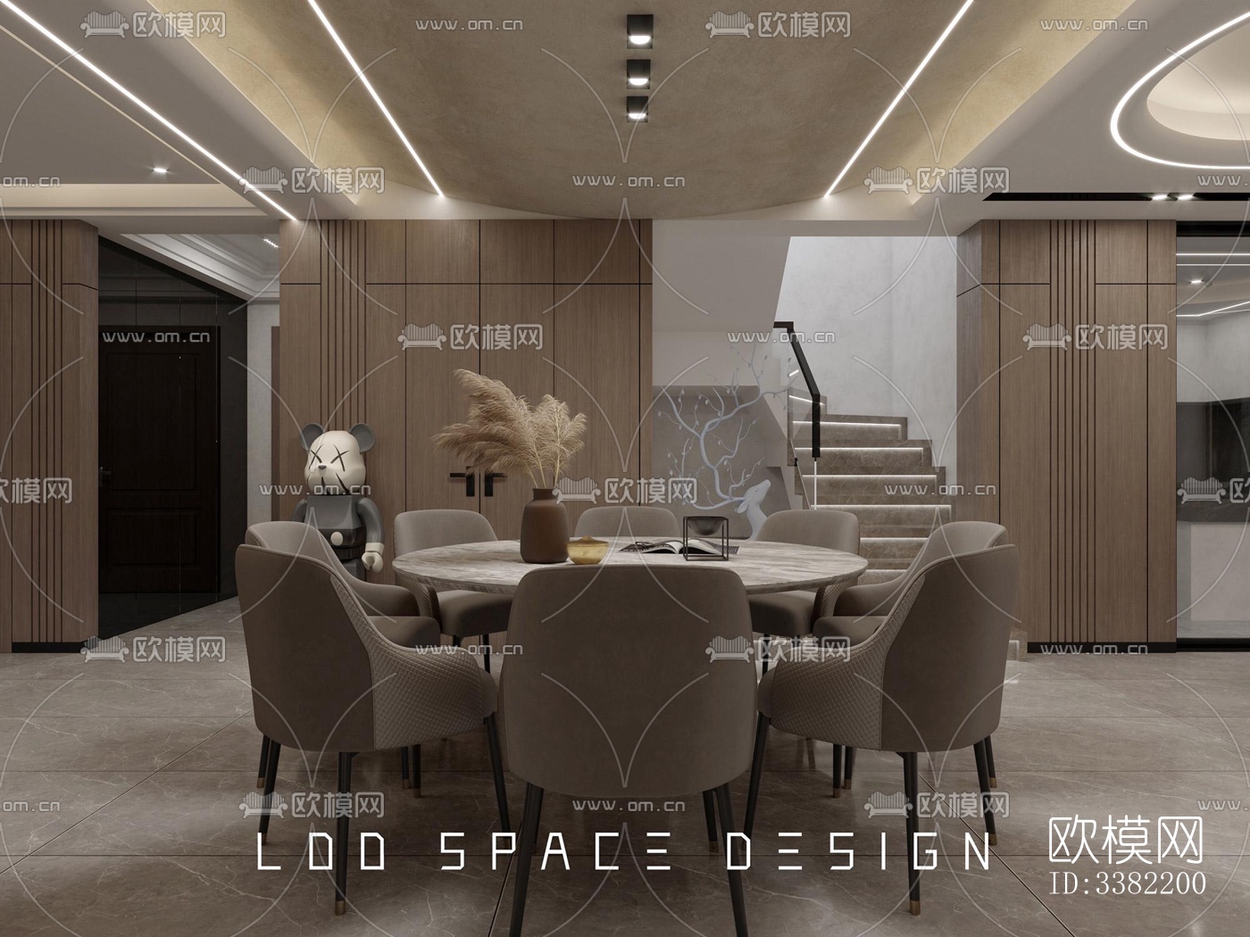 现代别墅效果图下载（渲染图11）