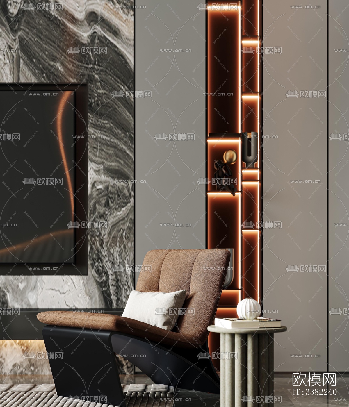 现代别墅效果图下载（渲染图15）