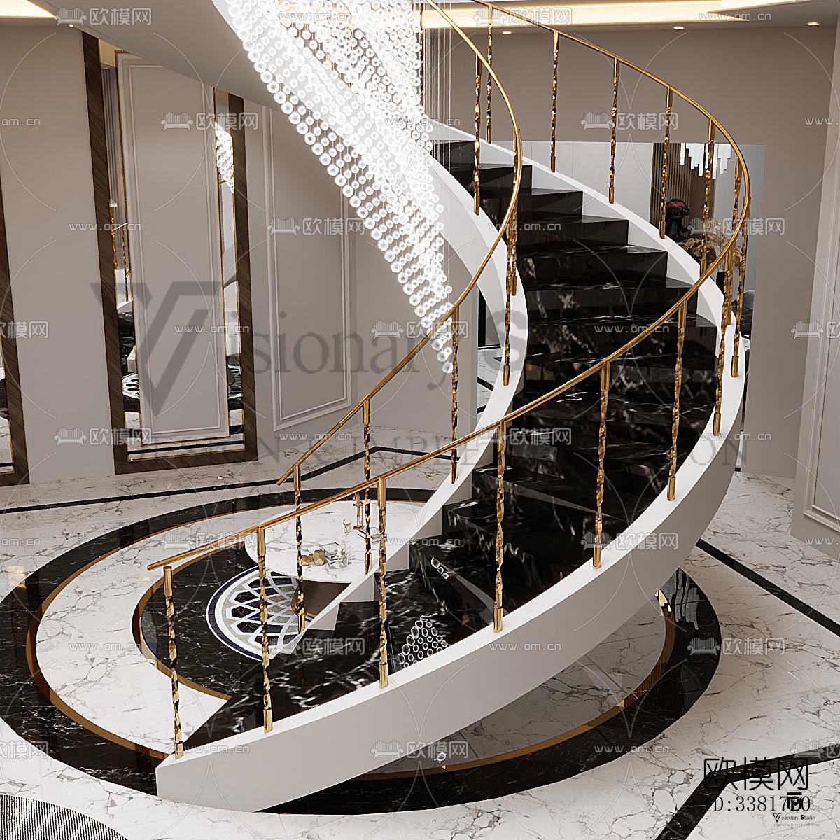 现代别墅效果图下载（渲染图3）