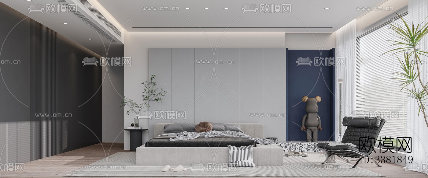 现代别墅效果图下载（渲染图5）