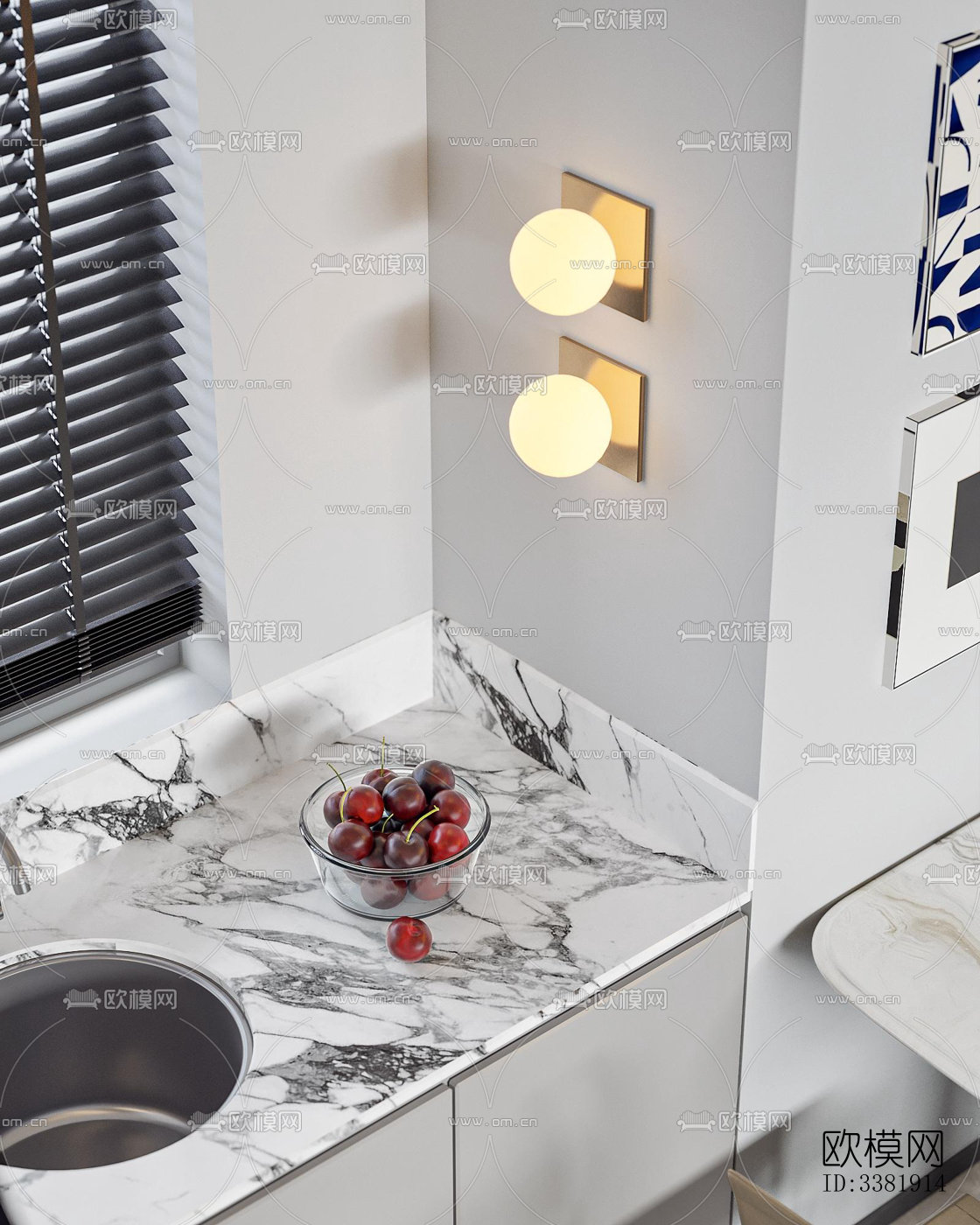 现代别墅效果图下载（渲染图9）