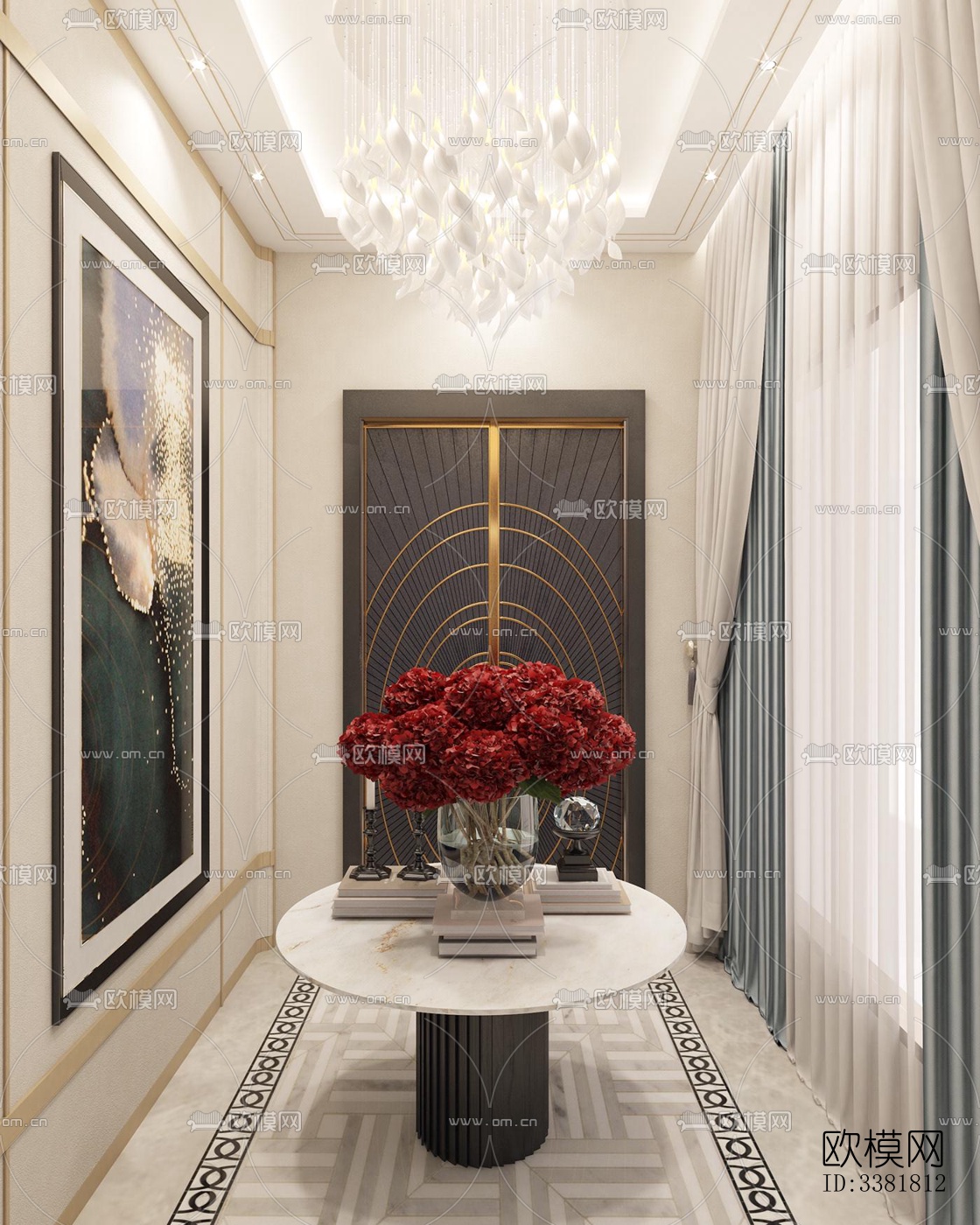 现代别墅效果图下载（渲染图2）