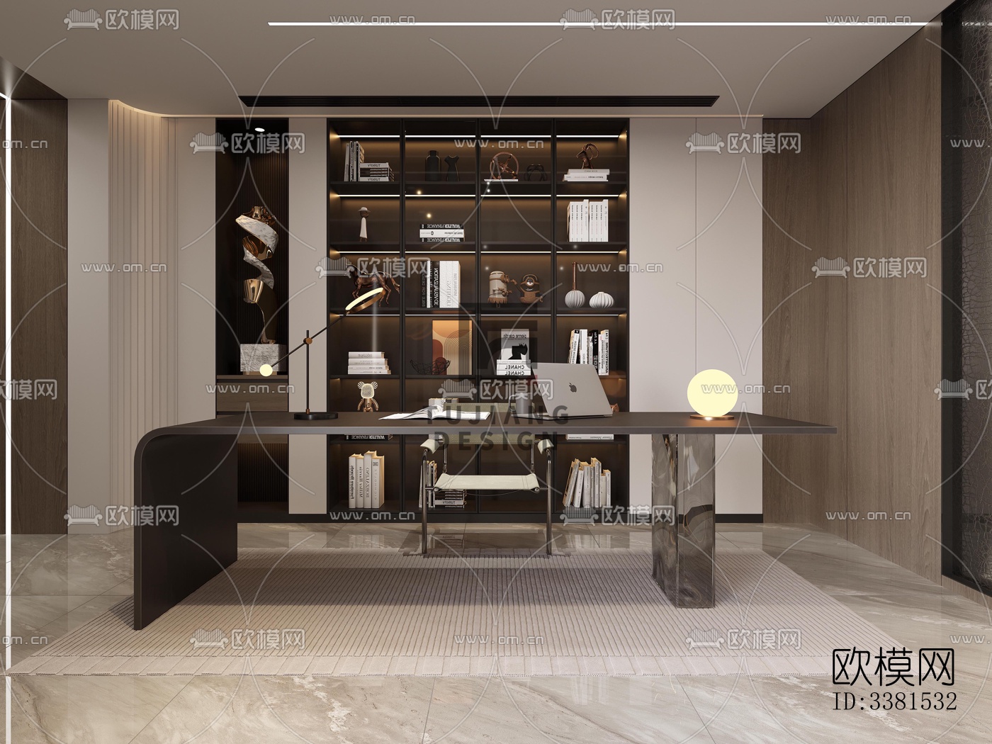 现代别墅效果图下载（渲染图7）