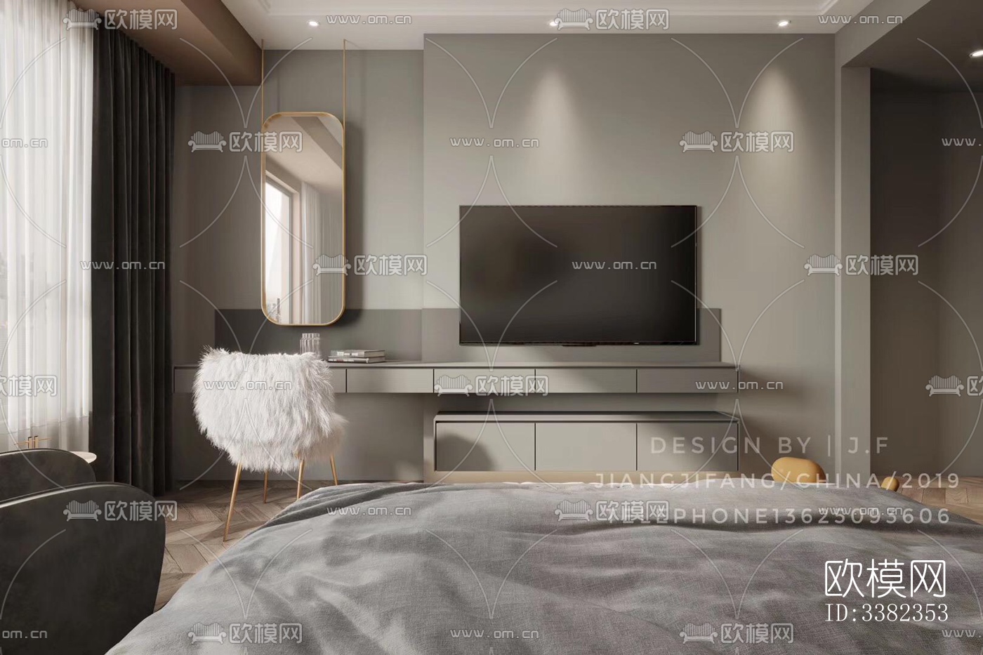 现代别墅效果图下载（渲染图15）