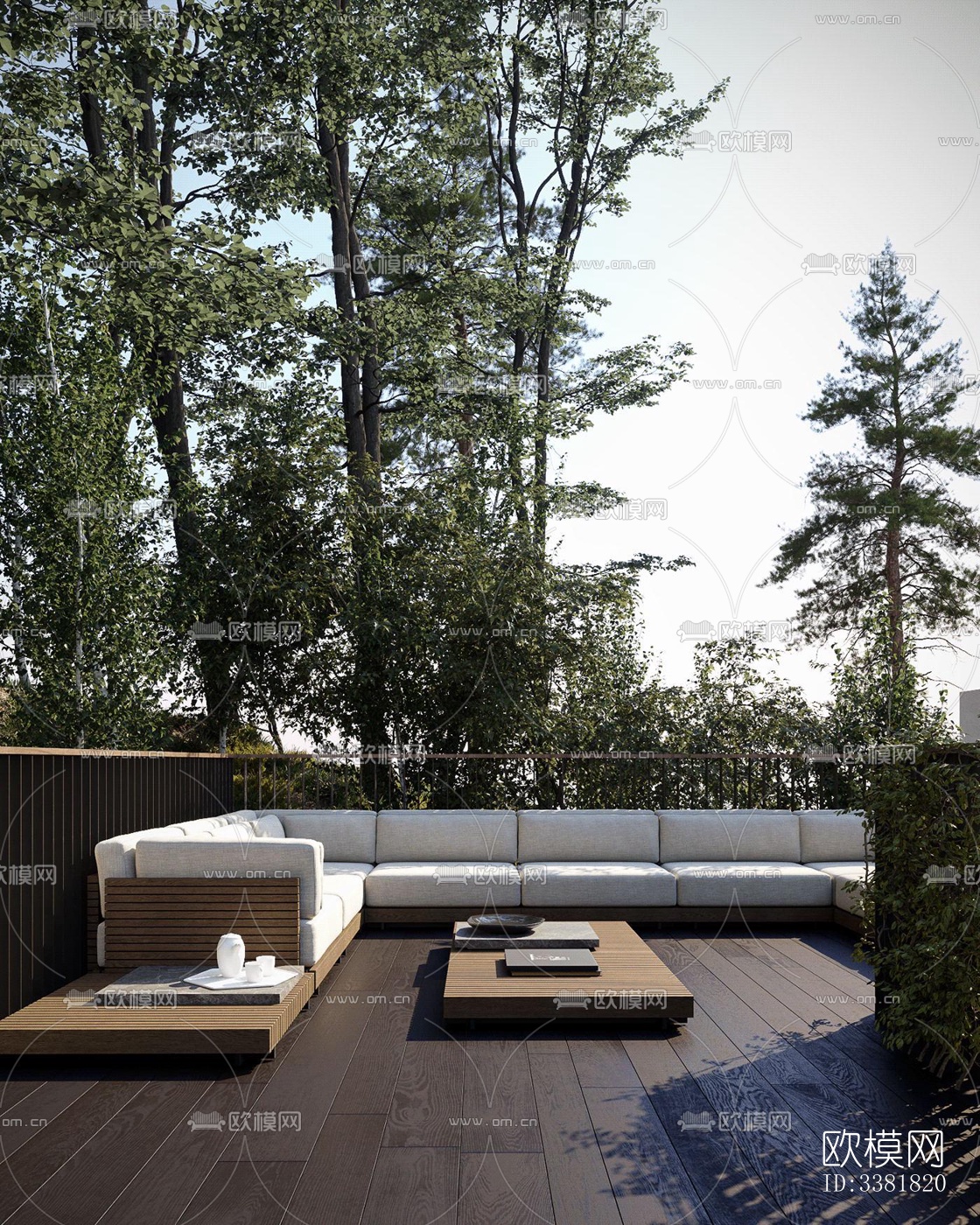 现代别墅效果图下载（渲染图19）