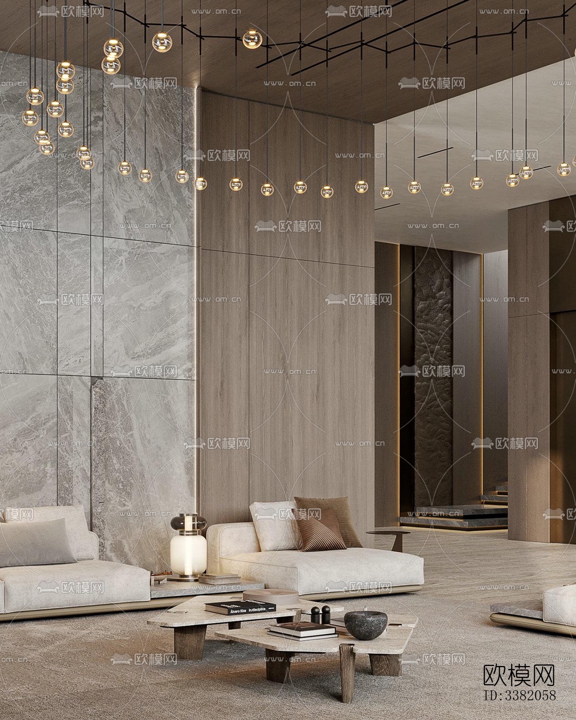 现代别墅效果图下载（渲染图15）