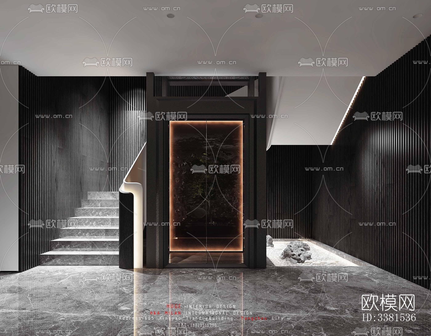 现代别墅效果图下载（渲染图11）