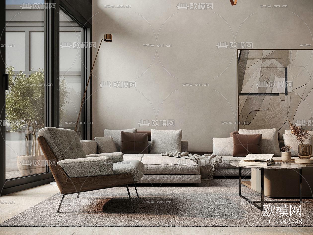 现代别墅效果图下载（渲染图7）