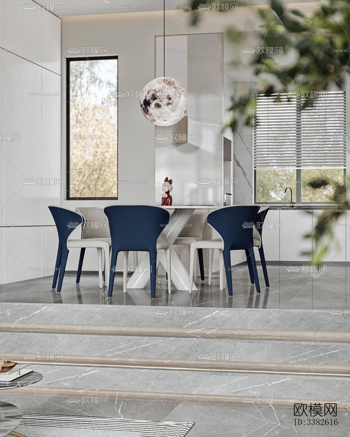 现代别墅效果图下载（渲染图9）