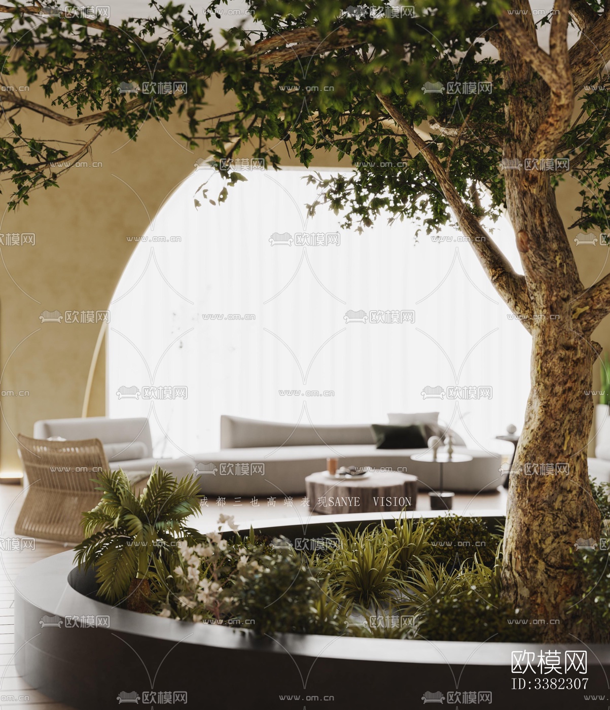 现代别墅效果图下载（渲染图5）