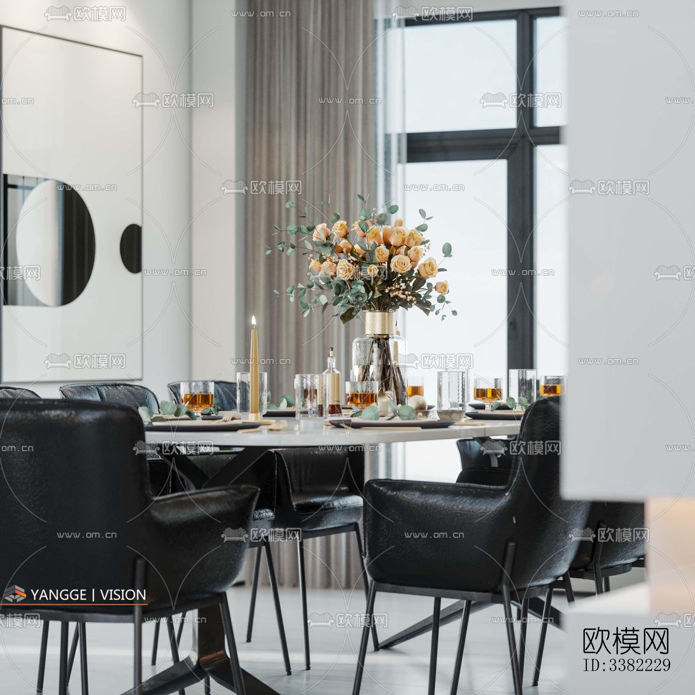 现代别墅效果图下载（渲染图6）