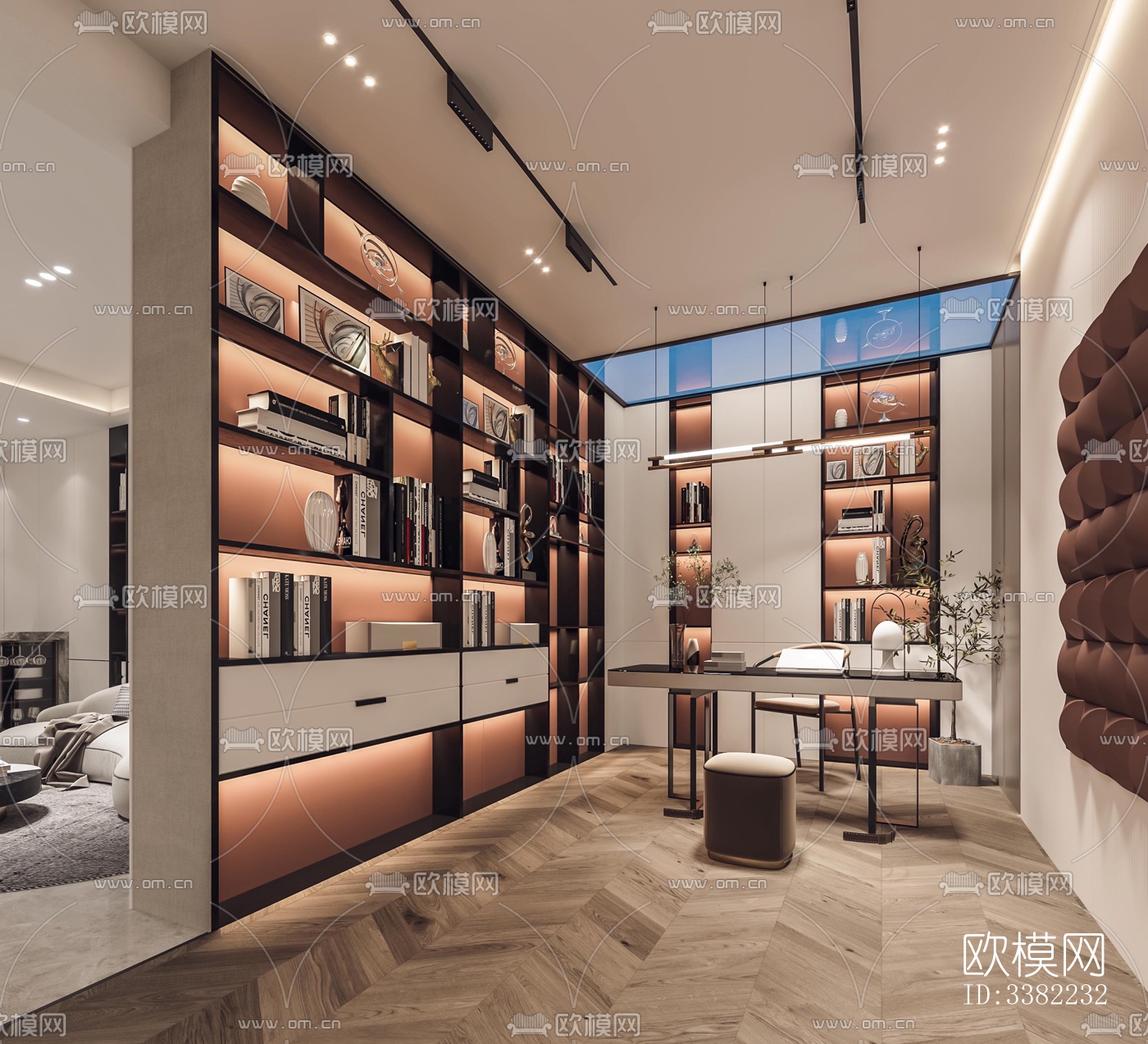 现代别墅效果图下载（渲染图13）