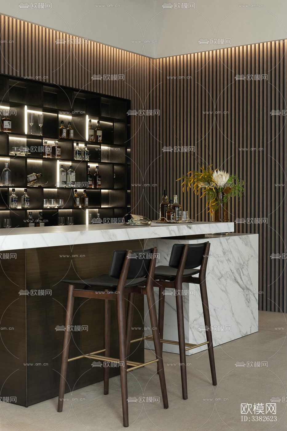 现代别墅效果图下载（渲染图8）