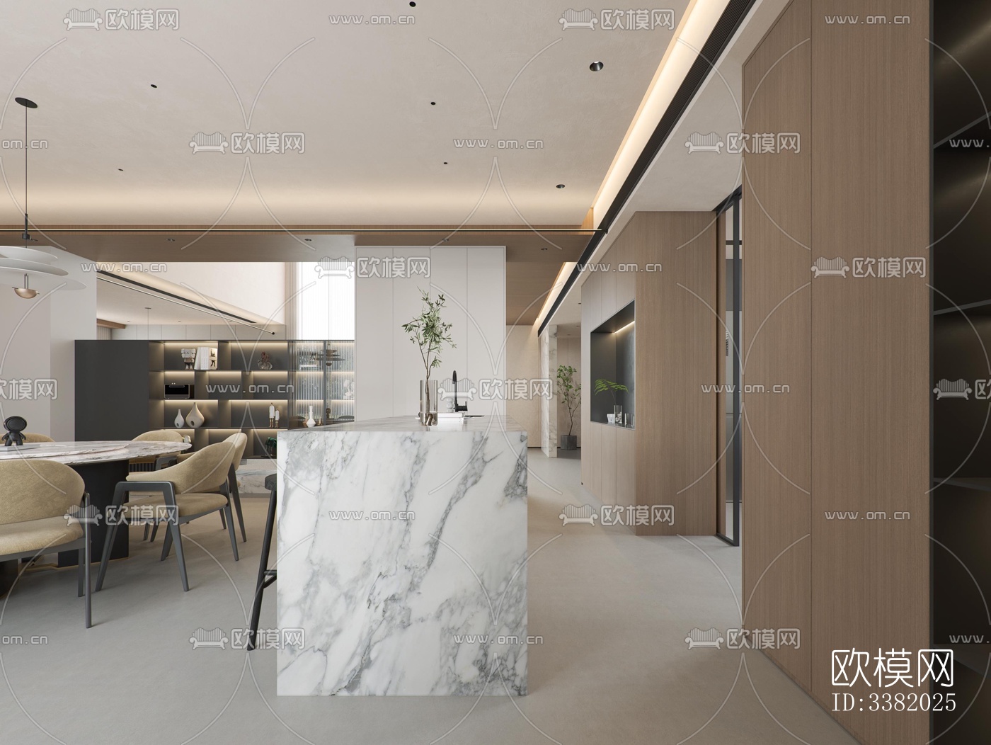 现代别墅效果图下载（渲染图5）