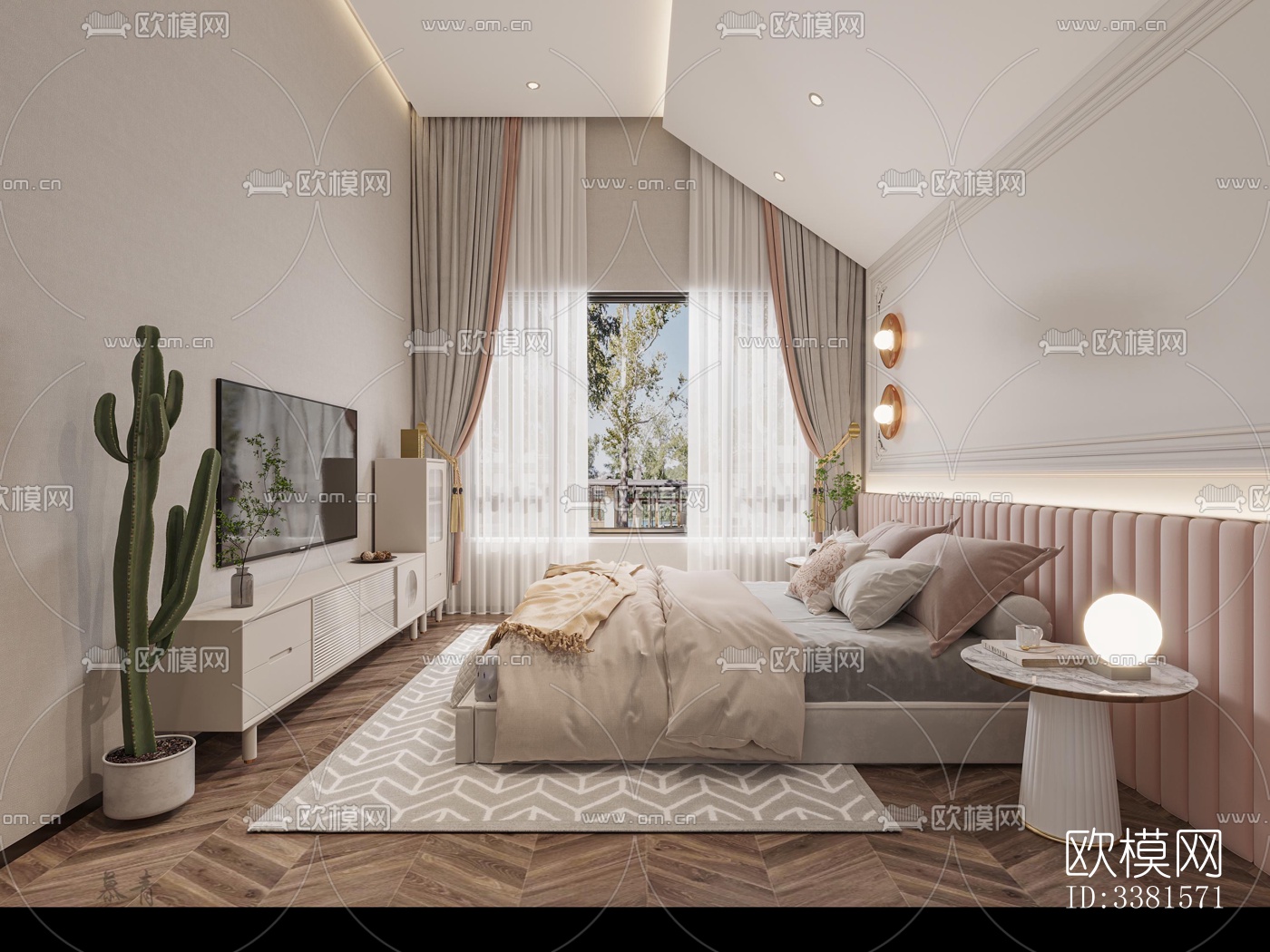 现代别墅效果图下载（渲染图10）