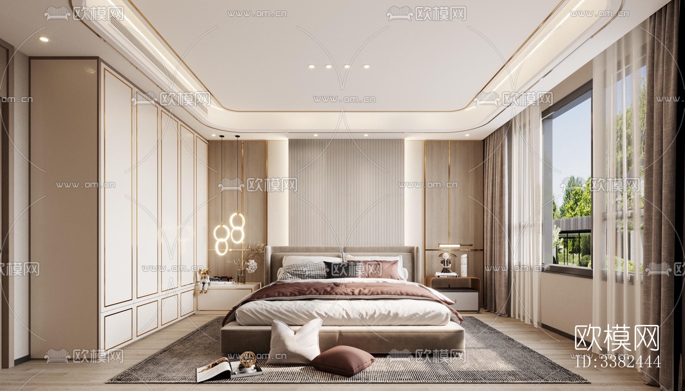 现代别墅效果图下载（渲染图1）