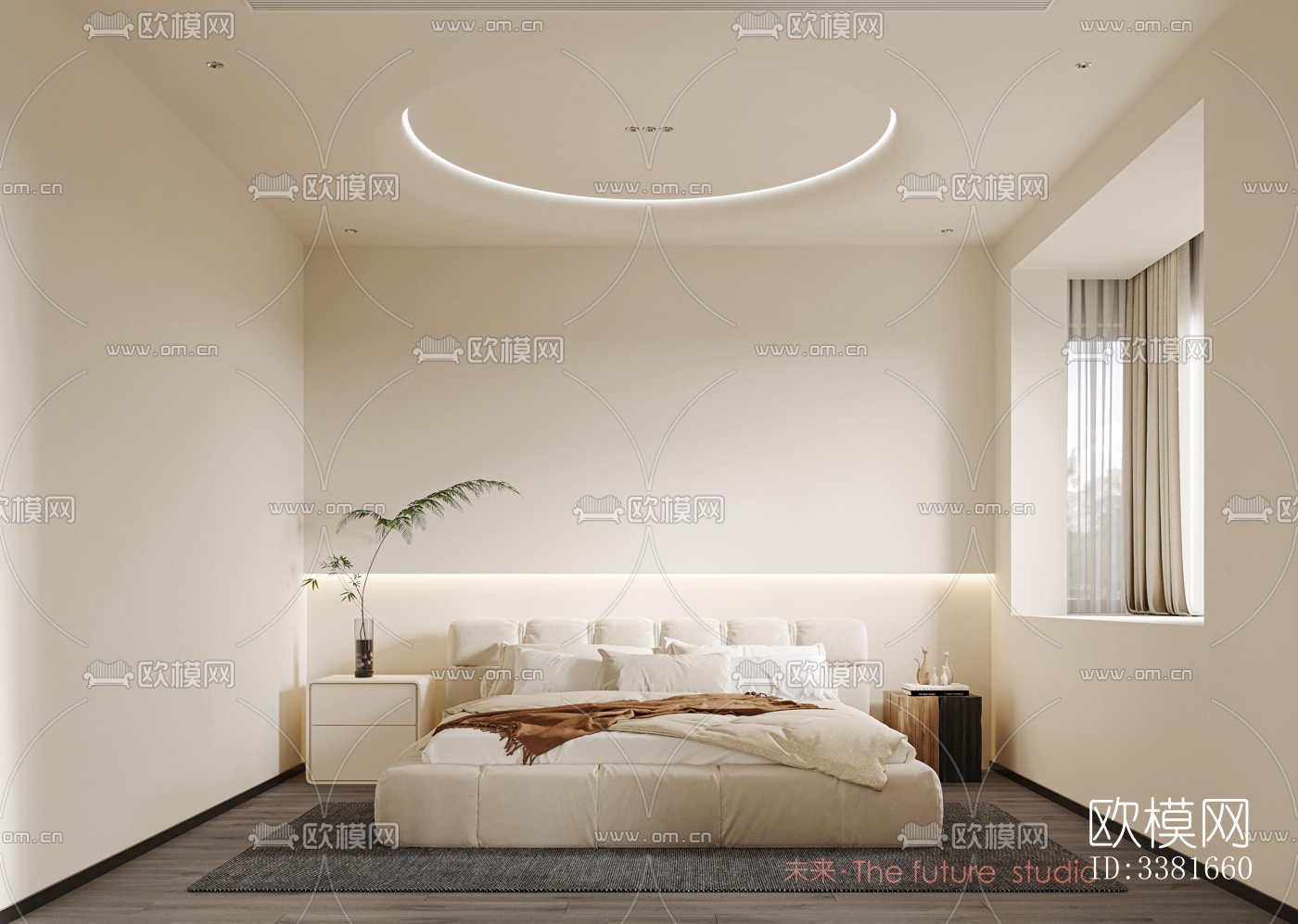 现代别墅效果图下载（渲染图7）