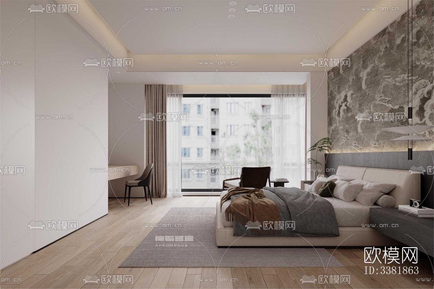 现代别墅效果图下载（渲染图17）