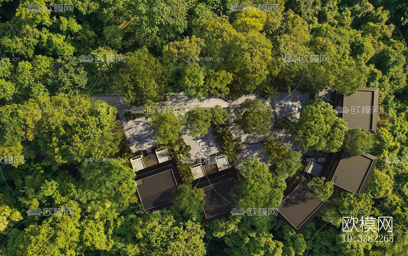 现代别墅效果图下载（渲染图2）