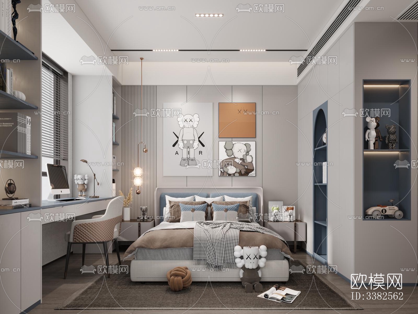 现代别墅效果图下载（渲染图2）