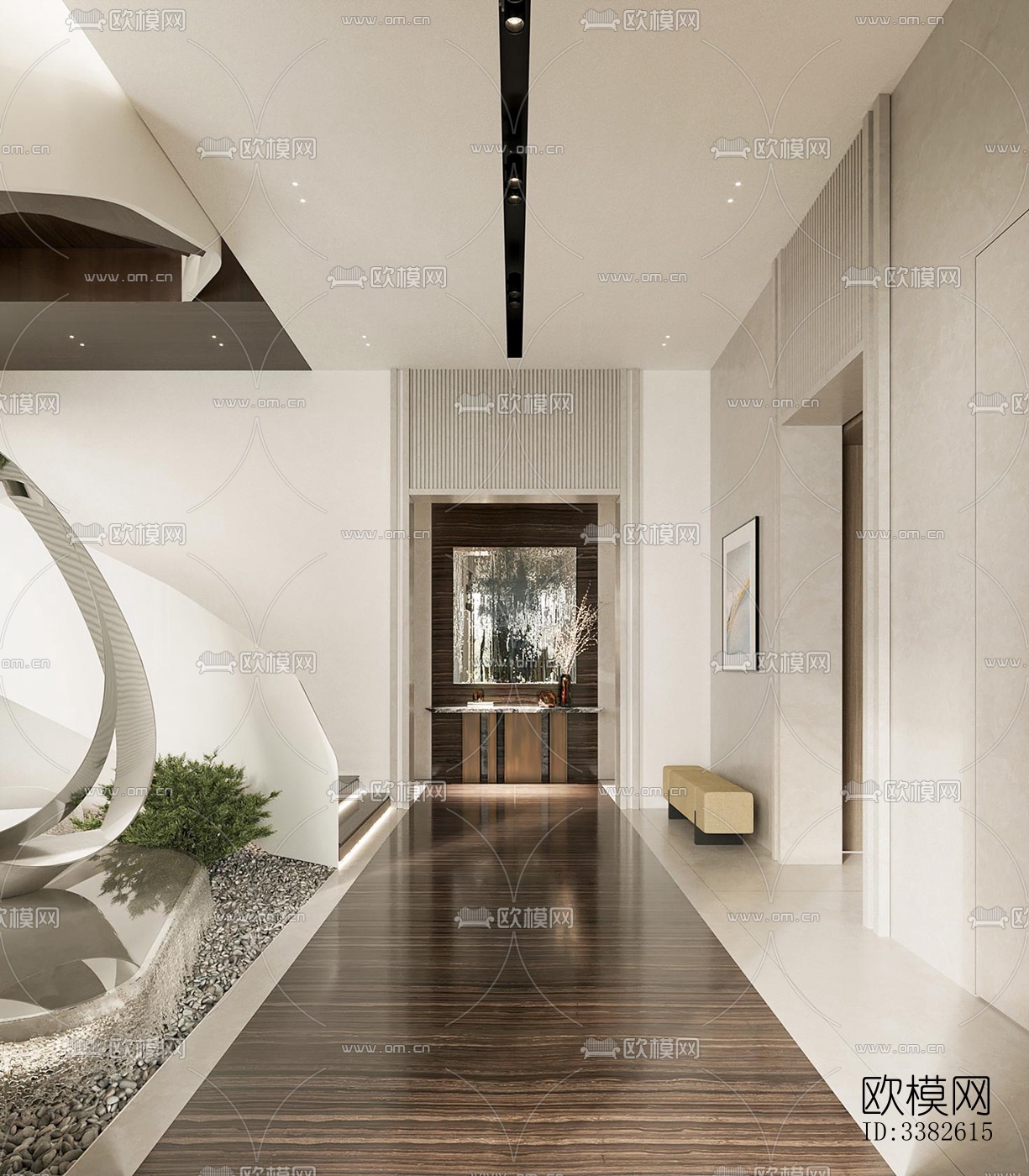 现代别墅效果图下载（渲染图2）