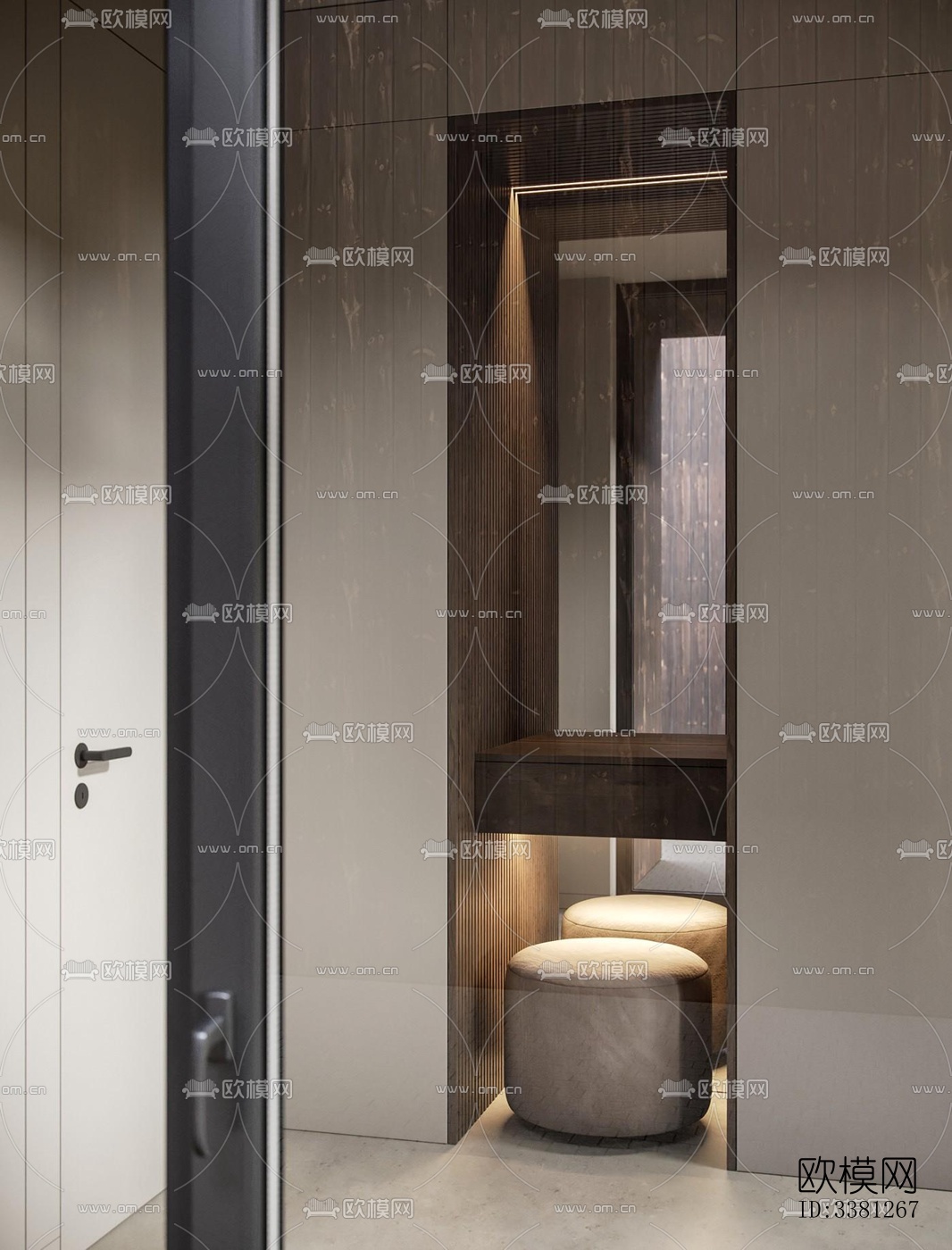 现代别墅效果图下载（渲染图1）