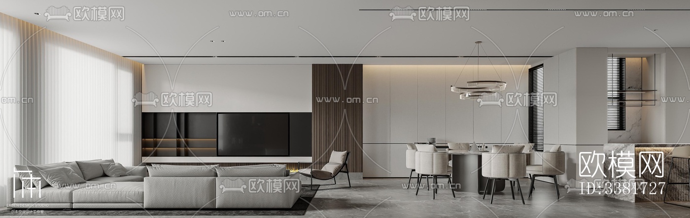 现代别墅效果图下载（渲染图8）