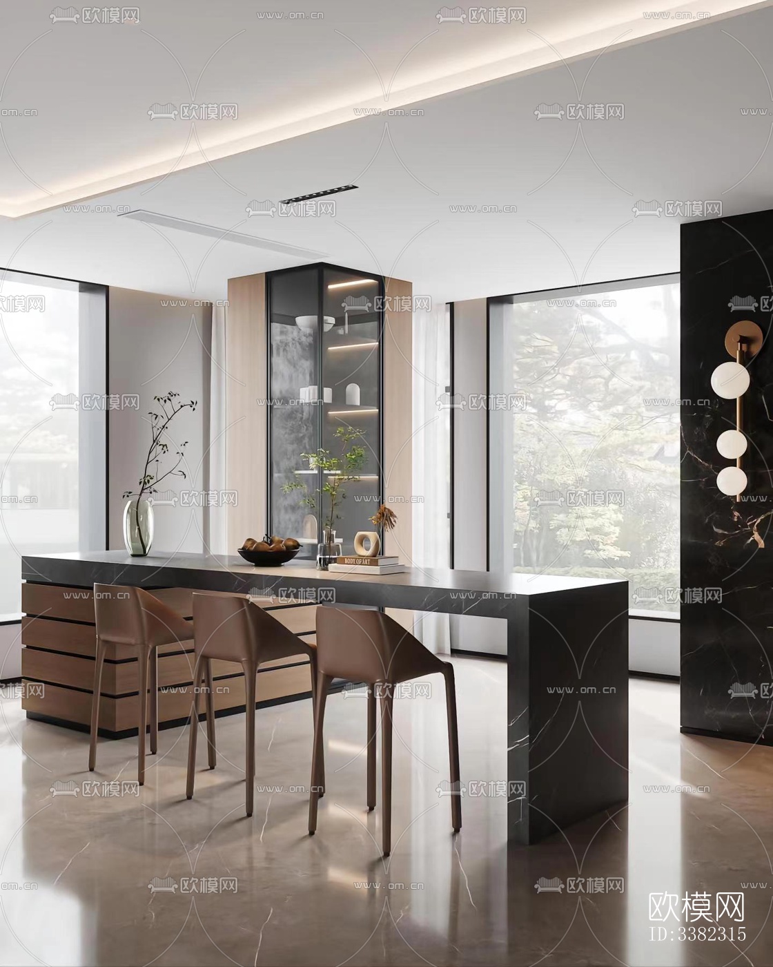 现代别墅效果图下载（渲染图15）