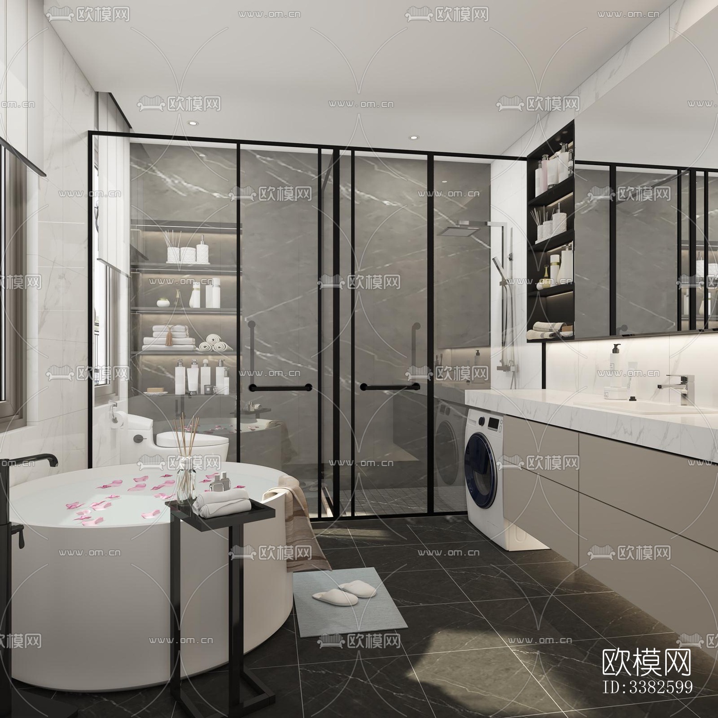 现代别墅效果图下载（渲染图2）