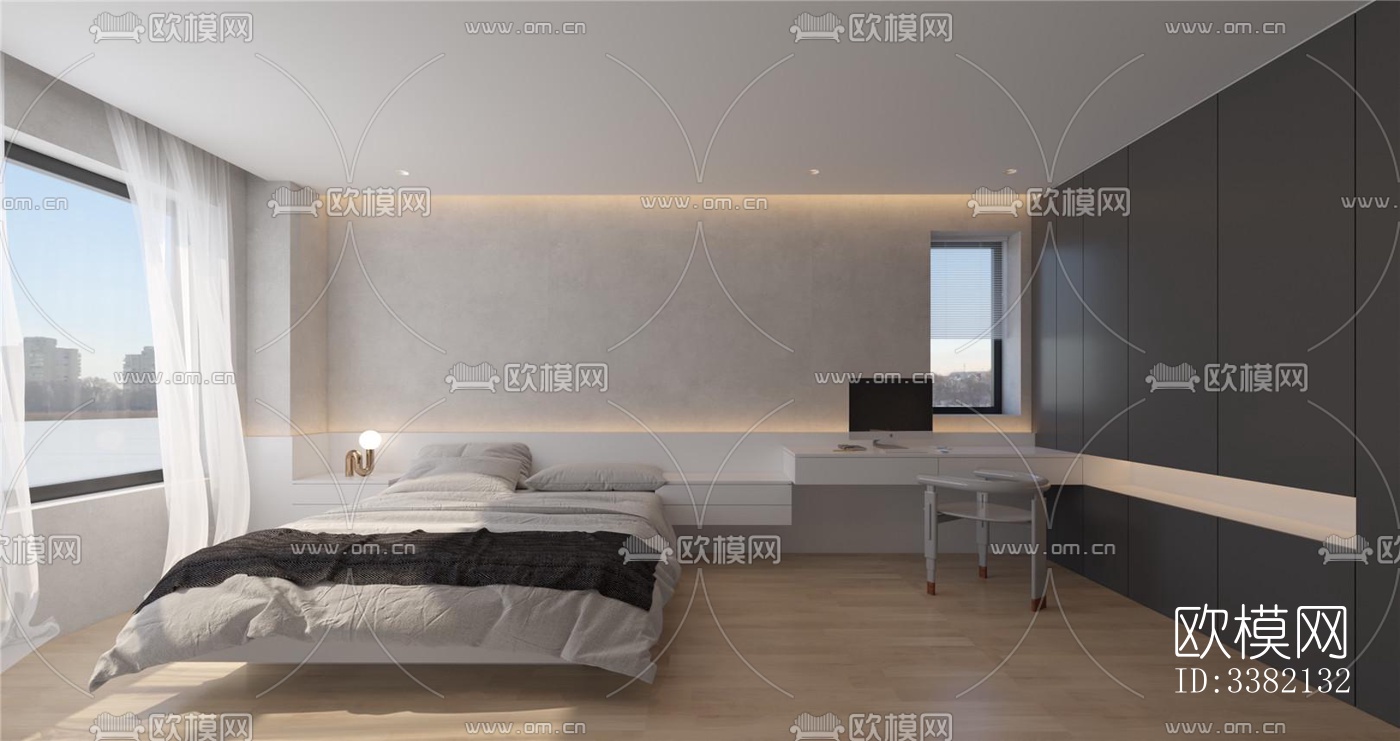 现代别墅效果图下载（渲染图10）