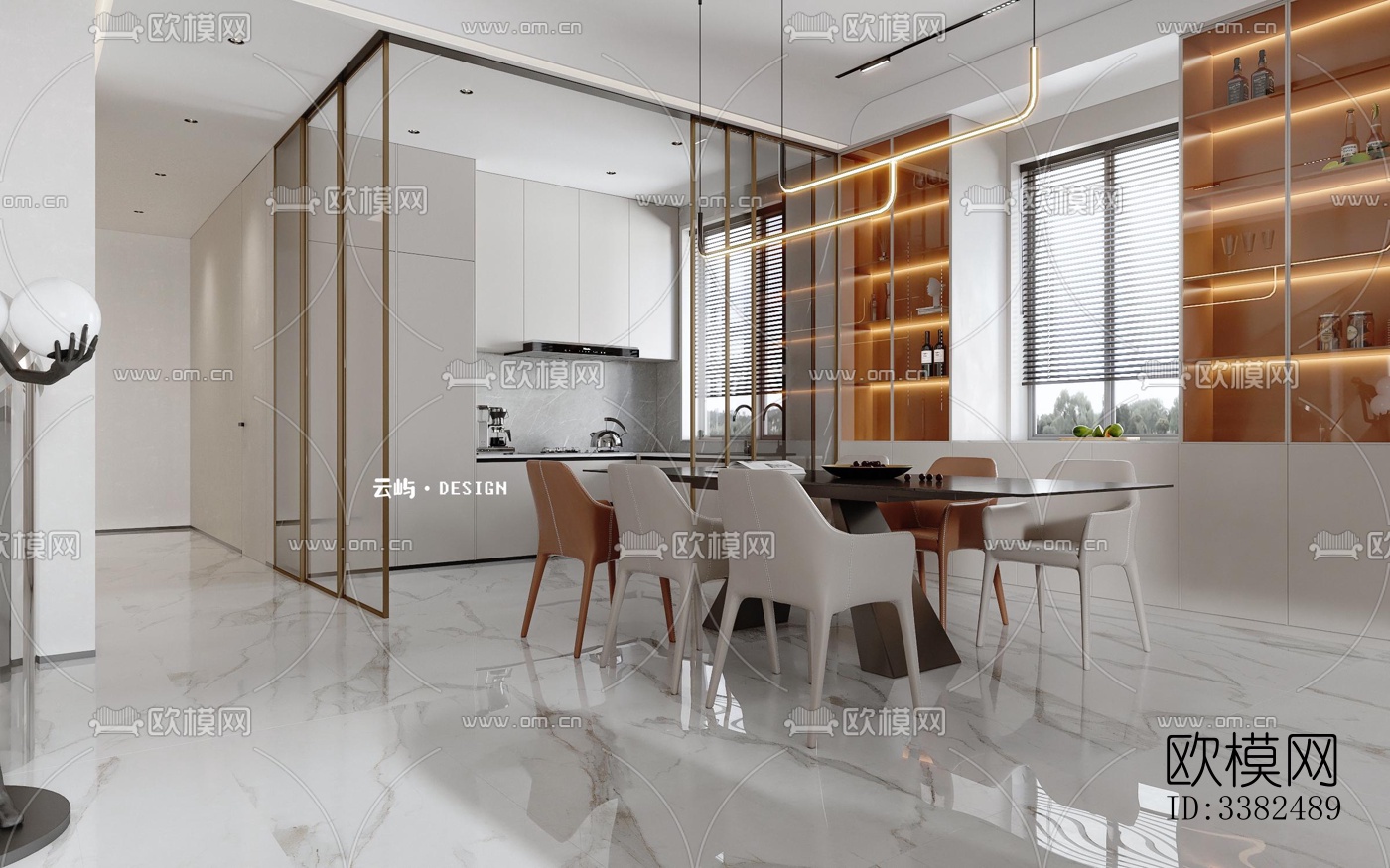 现代别墅效果图下载（渲染图11）