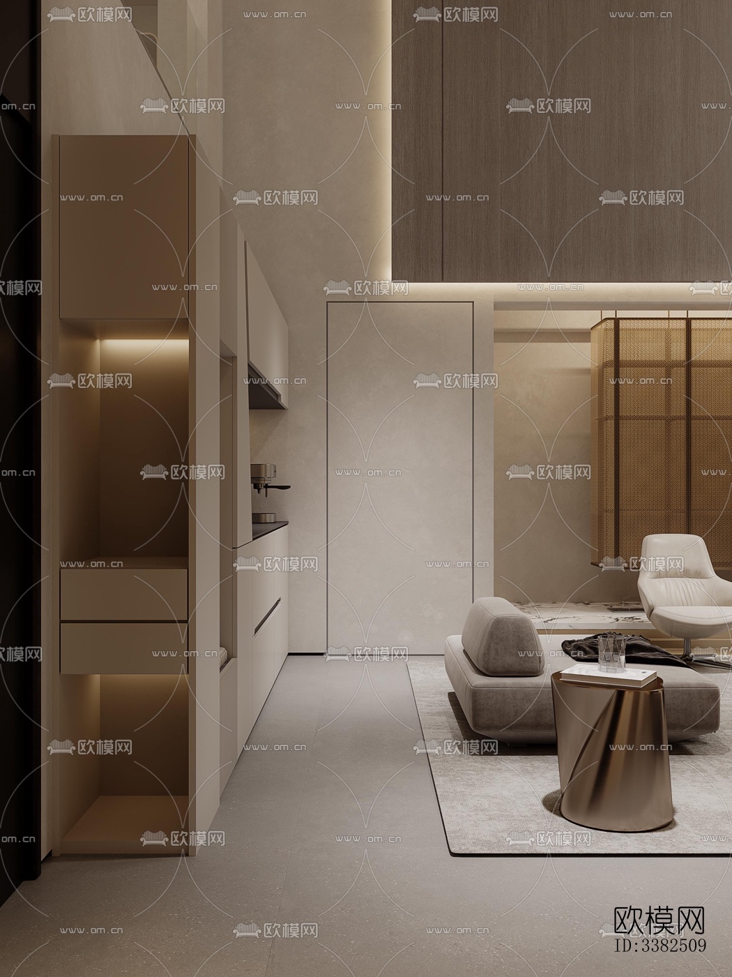 现代别墅效果图下载（渲染图10）