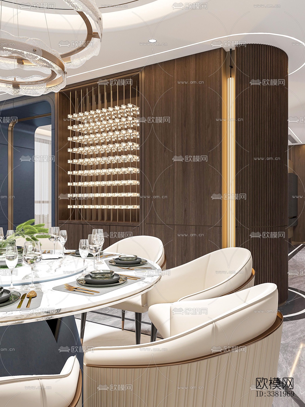 现代别墅效果图下载（渲染图1）