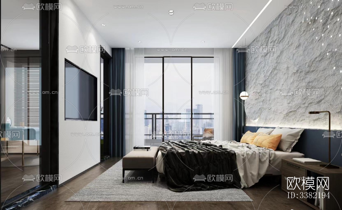 现代别墅效果图下载（渲染图5）