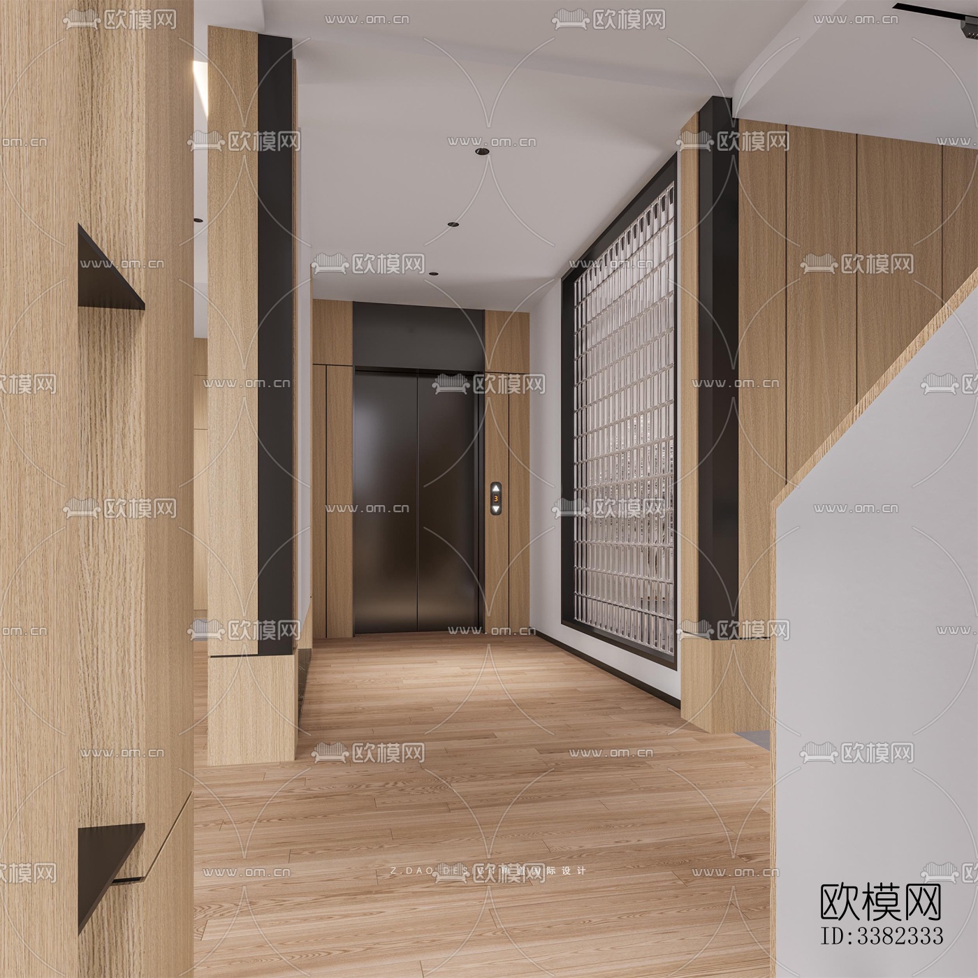 现代别墅效果图下载（渲染图6）