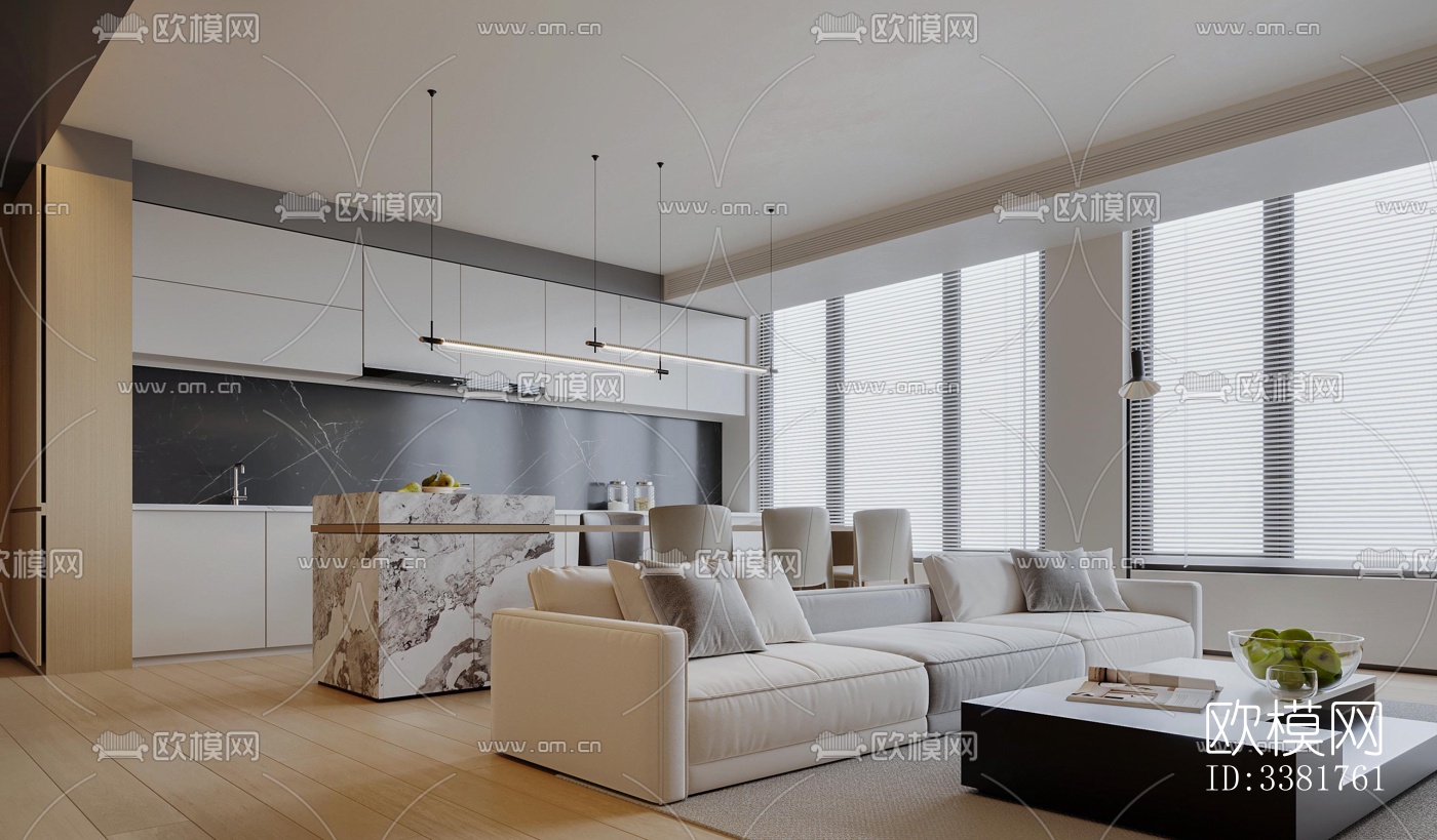 现代别墅效果图下载（渲染图2）