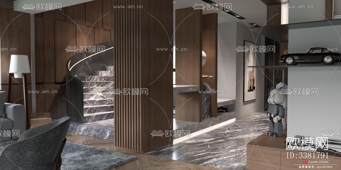 现代别墅效果图下载（渲染图6）